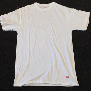 Plane white supreme T-shirt